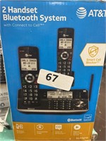 AT&T 2 handset Bluetooth system DLP73210