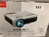 Leisure 3w Pro Home Projector $120 RETAIL