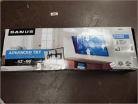 Sanus TV tilting wall mount 42" to 90" $160 RETAIL