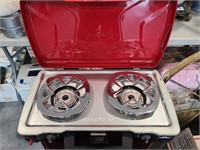 Coleman Hyperflame 2 Burner Stove Brand New