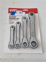 Hyper Tough 4pc. Ratchet Wrenches