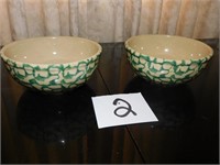 2 ROSEVILLE BOWLS, ROSEVILLE, OHIO, .R.P.