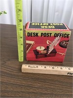 Vintage Desk Post office Set , original box