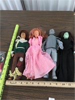 Wizard of OZ Barbie Dolls(missing Hat, Some Shoes)