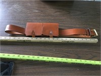 Leather Belt Ammo Holder