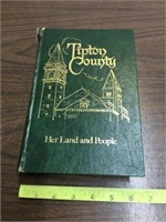 1978 Tipton County Her Land and People Book