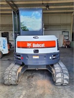 Bobcat E45 excavator 950.2hrs w/ bucket & thumb