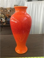 Royal Haeger 17" Vase #493 Atomic Burnt Orange