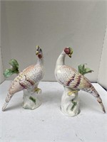 Staffordshire Birds Signed by Maker
