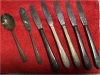 WM Rogers Silver Plate Butter Knives & more