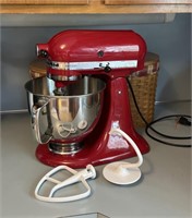 KitchenAid Artisan Empire Red 5 Qt Stand Mixer