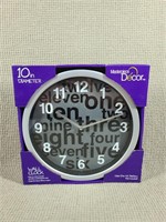 Numbers Wall Clock NEW!