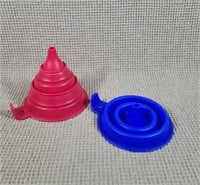 Collapsible Silicone Funnel Set