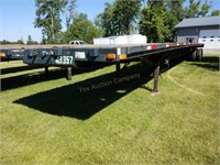 1999 TRCT 53' Flatbed Semi Trailer