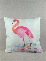 Decorative Flamingo Throw Pillow Cover
