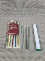 Crochet Hooks And Storage Cases