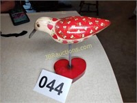 CARVED WOOD UNSIGNED DECOY