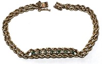 14K Yellow Gold Bracelet with
