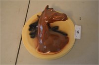Vintage horse bust
