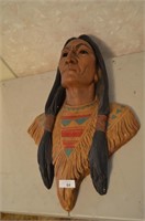 Native American bust