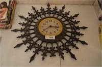 Mid century wall clock