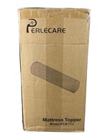 New Perlecare 3" Gel Memory Foam MattressTopper