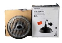 Modern Dimmable LED Ceiling Fan w/ Light &