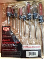 Craftsman 8-piece screwdriver set