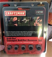 Craftsman bolt/nut remover set