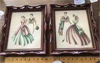 Two vintage Turner prints in nice frames