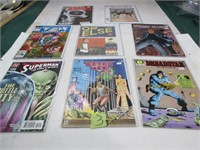 8 Comic books (as shown)
