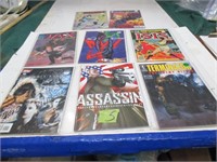 8 Comic books (as shown)