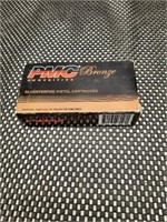 50 Rounds  9mm Luger PMC Bronze