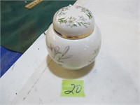 Arthur Wood Ginger jar/urn (glaze cracking)