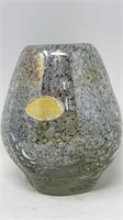 Vintage Handblown Romanian Art Glass Vase