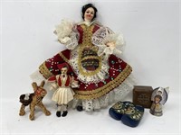 Vintage European Doll, Klompen, Kairos Box