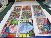 9 Superman/Krypton comics Good cond