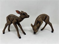 1950s Ceramic Deer Figurines German