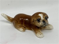 Goebel Boxer Dog Porcelain Figurine