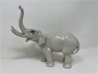 East Germany Porcelain Elephant Figurine