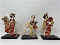 1960s Geisha Dolls Yaegakihime Asazumabune