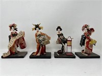 1960's Geisha Dolls Japan Oshichi Taiu