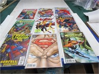 9 Superman comics Good cond