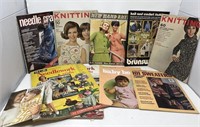 1960s 70s Knitting Books Brunswick Vogue