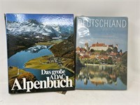 German Language Alpine Travel Coffee Table Books