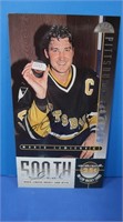 Autographed Lemieux 1995 Donruss Oversized Card