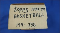 1993-94 Topps Basketball Cards 199-396
