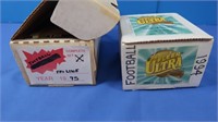 1994 Football Fleer Ultra Box of Cards, 1995