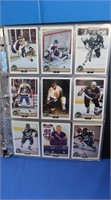 Album w/'92 Classic Draft Prospect Hockey Set