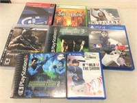 8 Assorted Gaming System Games